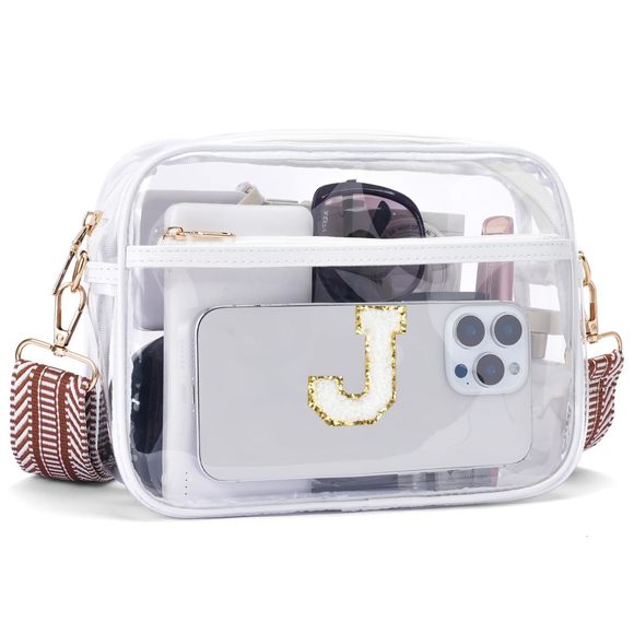 Clear Crossbody Bags Trendy, Stadium Aroved Clear Purses Cross :^) - Picture 1 of 6